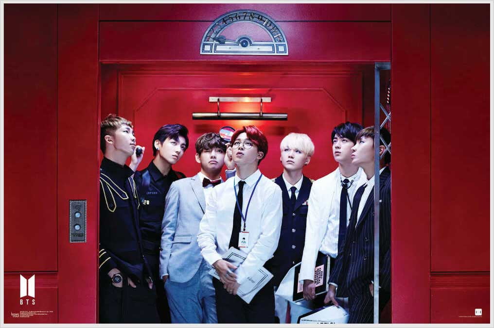 BTS ポスター Amazon.com: BTS - Officially Licensed K-Pop Band Two Poster