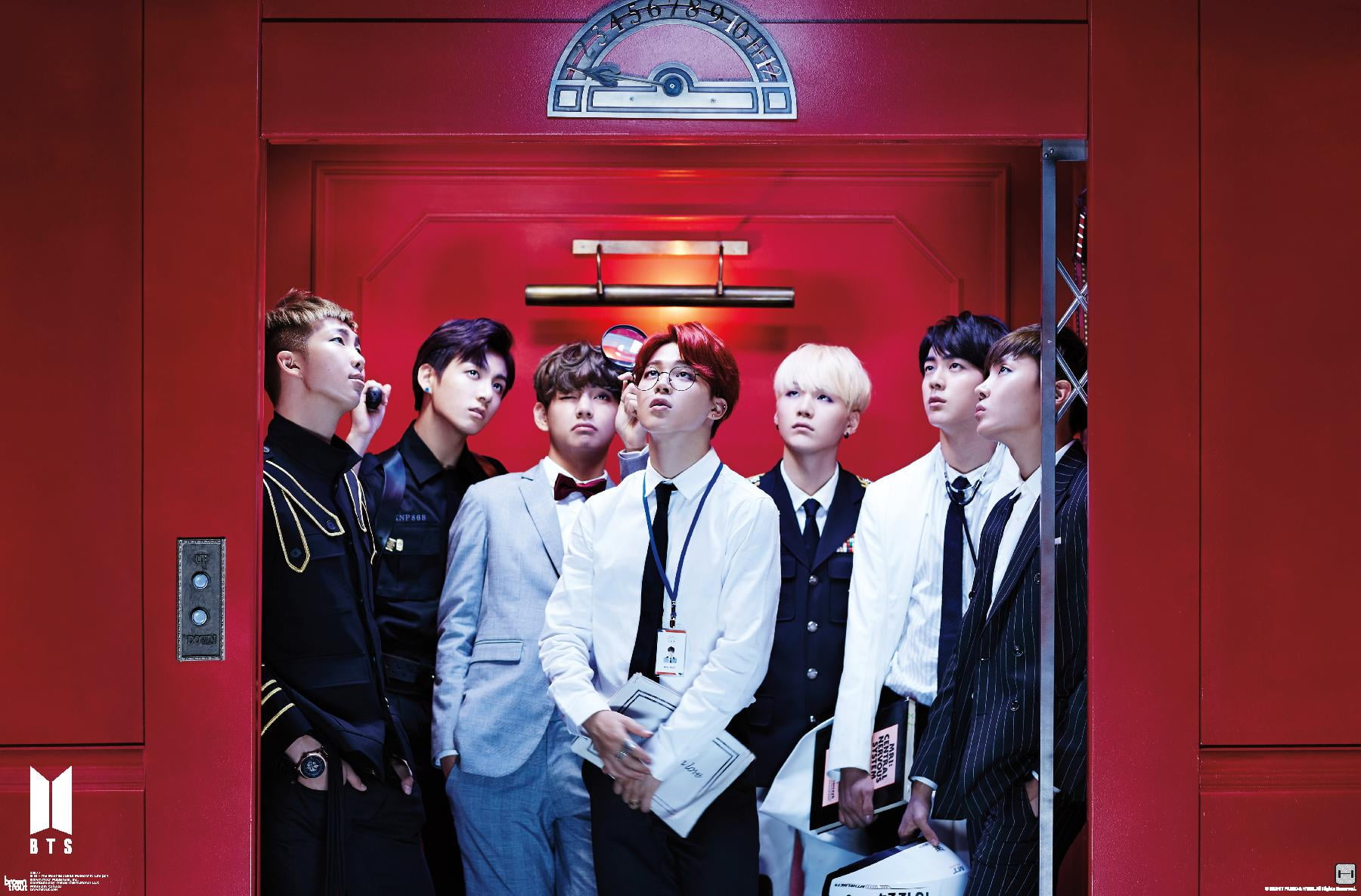 BTS - The Most Beautiful Moment in Life pt. 1 Wall Poster, 22.375" x 34