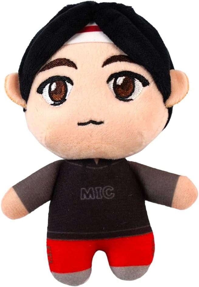 TINY TAN Jung Kook Keychain, 5.1-Inch MIC Drop Outfit Plush