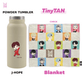 thumbnail image 1 of BTS TinyTAN Official BTS Powder Tumbler 11.5 oz J-Hope w/ Check Blanket, 1 of 1
