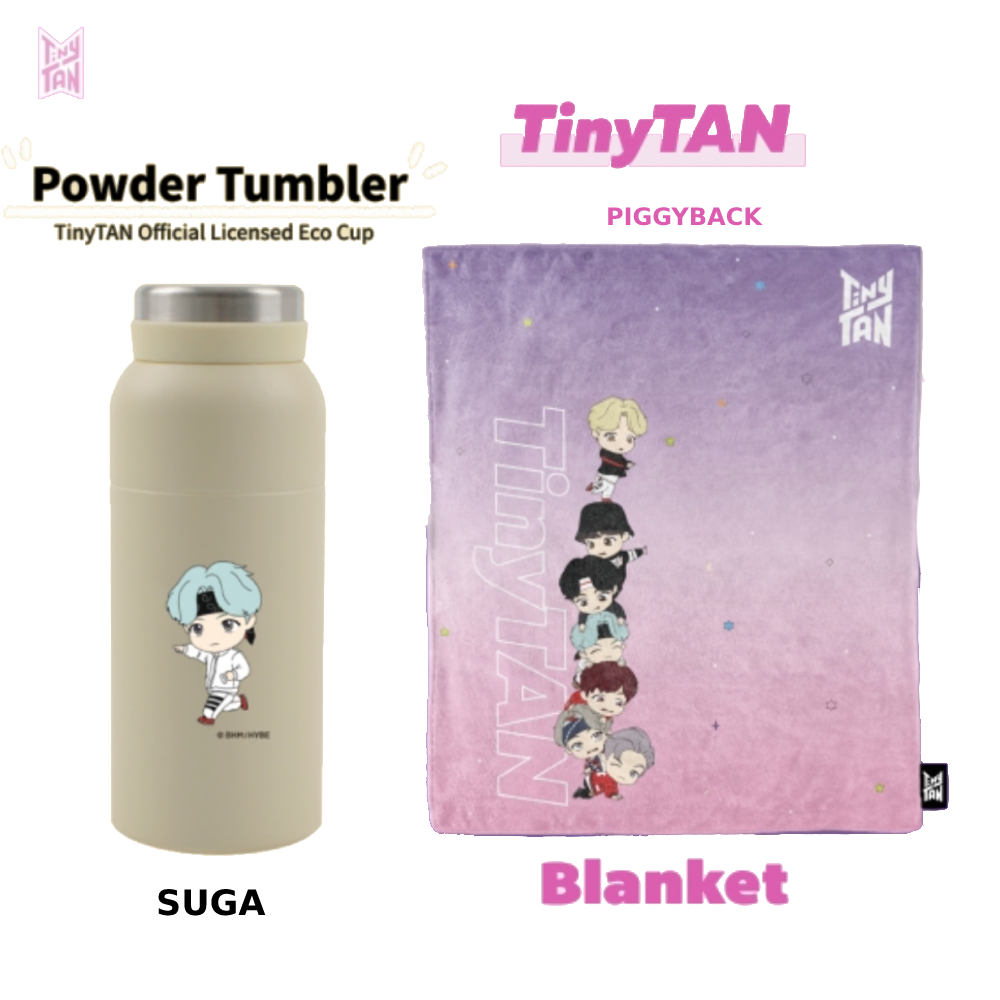 BTS TinyTAN Clear Reusable Tumbler