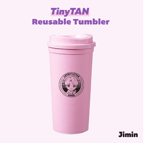 BTS TinyTAN Official Licensed BTS EcoCup Reusable Tumbler 16.9 oz - Jimin