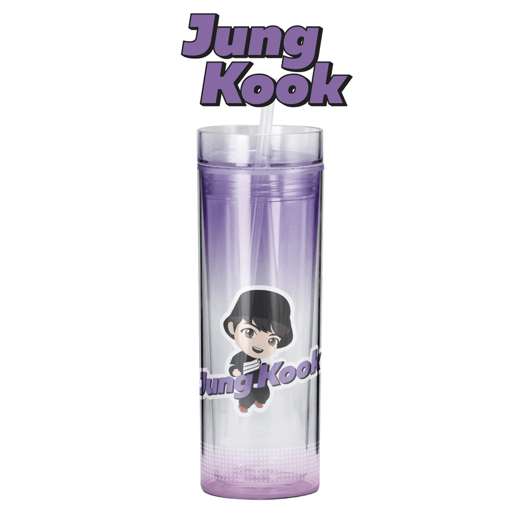 BTS TinyTAN Official Licensed BTS Product Ice Cup Tumbler 11.8 oz -  JungKook 