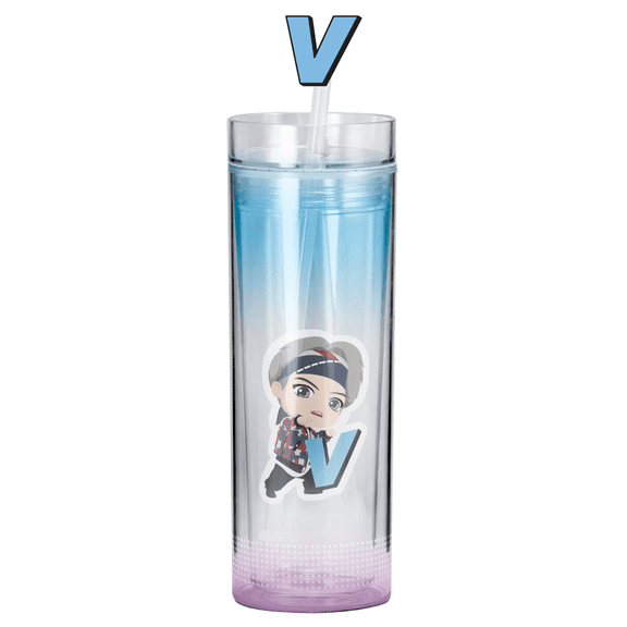 BTS TinyTAN Official Licensed BTS Product Ice Cup Tumbler 11.8 oz - V