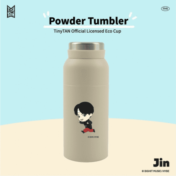 BTS TinyTAN Official Licensed BTS Product Powder Tumbler 11.5 oz - Jin