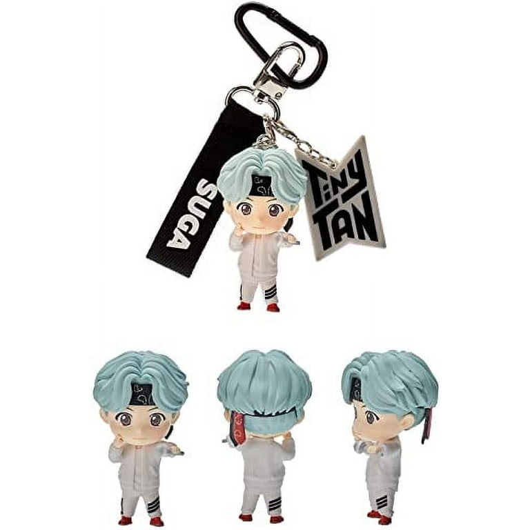 BTS Tinytan Figures Keychain Keyring Kpop Merchandise Bag Accessory  Official Authentic Figurines - Suga 