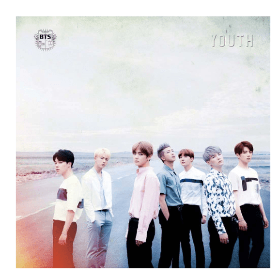BTS YOUTH Import 2LP (Clear Purple Vinyl)