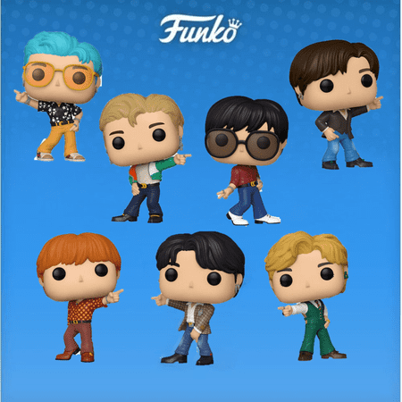 BTS by Funko Collectible Vinyl Figures, 7 Count
