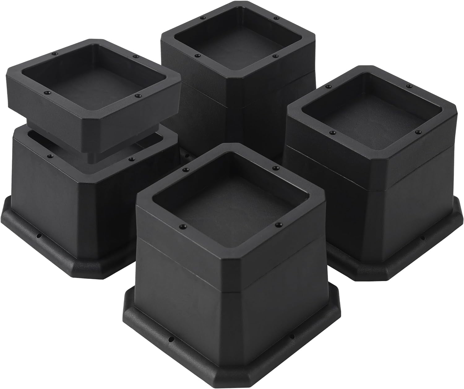 Patio Chair Riser BTSD-home Adjustable Furniture Risers, 4-Pack, 3-Inch or 2-Inch ...