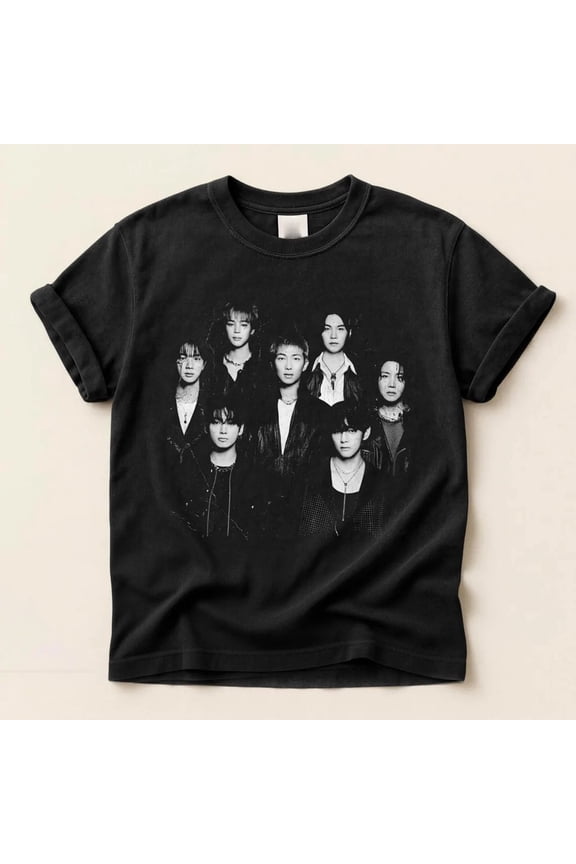 BTSS T-Shirt, Bangtan Sonyeondan Graphic Tee, K-Pop Fan Shirt (Unisex S-5XL)