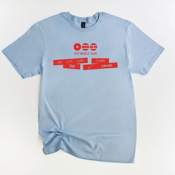 BTSS World Tour Arirang Concert T-Shirt, Bangtan 2026 Front & Back ...