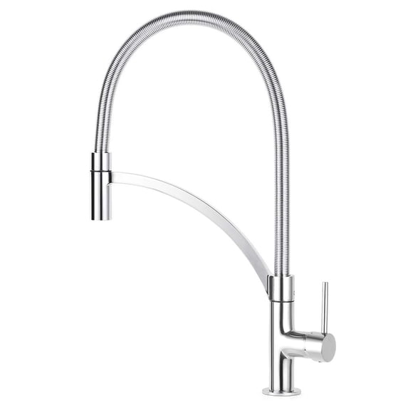 BTY 18" Stainless Steel Extendable Pull Down Residnetial Kitchen Faucet