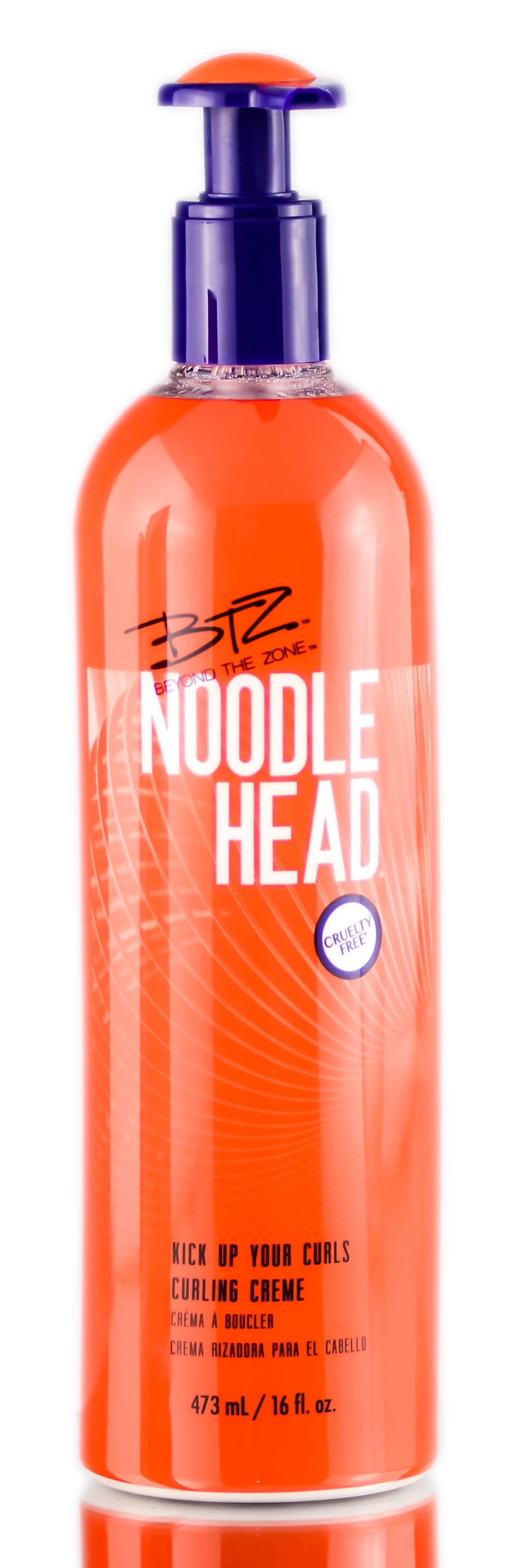 BTZ Beyond The Zone Noodle Head Kick Up Your Curls Curling Creme - 16 oz