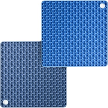 BTaT- Silicone Trivet Mats, 2 Pack, Silicone Trivet, Silicone Hot Pads for Kitchen
