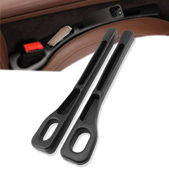 BTideas 2 Pcs Gap Filler Organizer for Car,Fill The Gap Between Seat and Console,Universal Fit Car