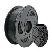 BTideas 3D Printer Filament, PLA Filament 1.75mm, Dimensional Accuracy +/- 0.02 mm, PLA Black(1kg)