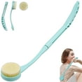 thumbnail image 1 of BTideas Bath Back Brush Long Handle, 20.5” Back Scrubber for Shower, Exfoliating Shower Brush,Nylon, 1 of 7