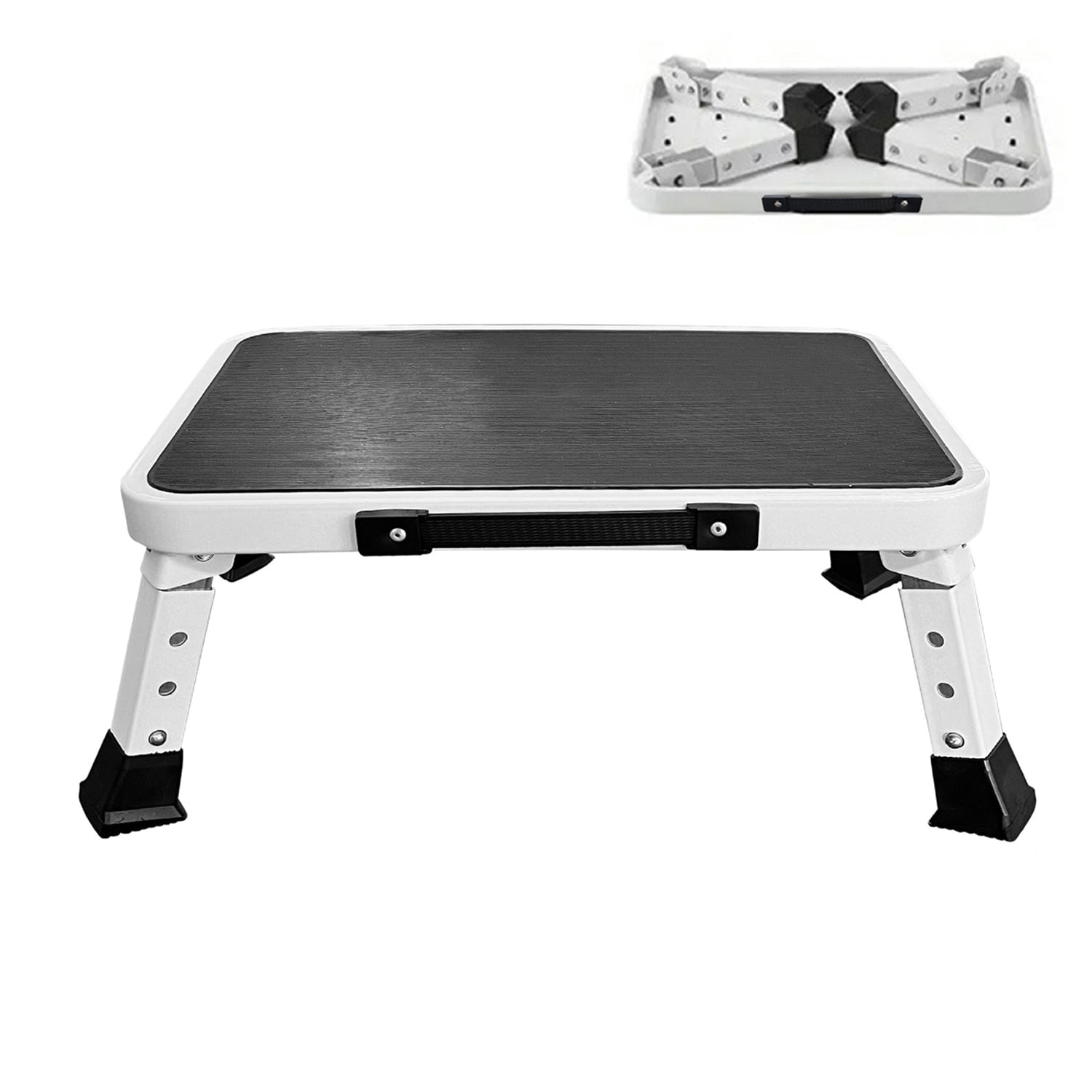 BTideas, Folding Step Stool, 3-Level Adjustable, 330 Lbs Capacity ...