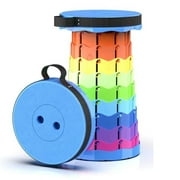 BTideas Portable Retractable Folding Stool, Collapsible Stool, Portable Chair for Outdoor, Plastic