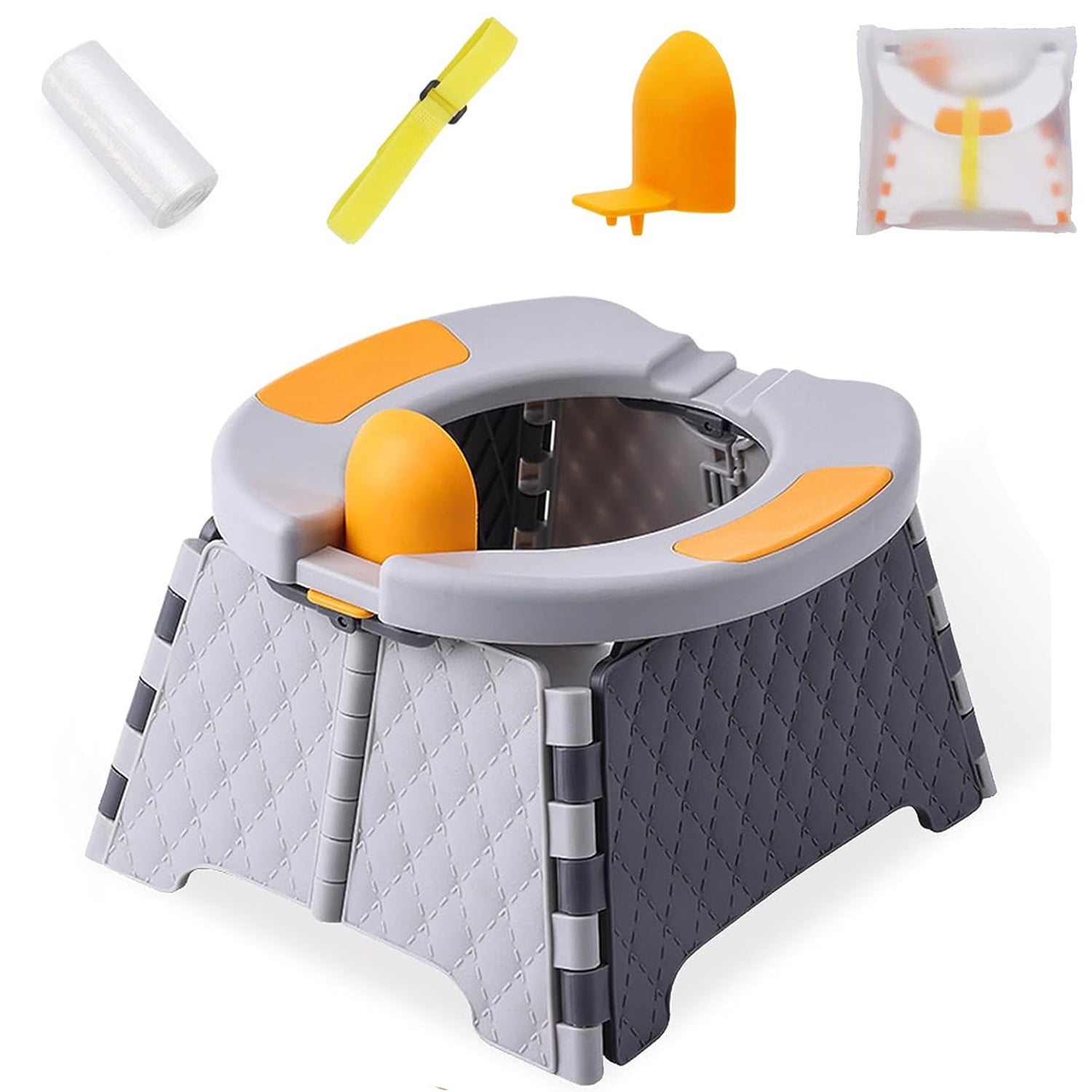 BTideas Travel Potty, Foldable Portable Potty Training Seat for Toddler