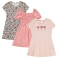 thumbnail image 1 of BTween 3 Piece Girls Summer Dress Set Short Sleeve Casual Skater Dresses, 1 of 1