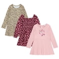 thumbnail image 1 of BTween 3 Piece Girls Summer Dress Set Short Sleeve Casual Skater Dresses, 1 of 1