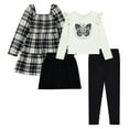 thumbnail image 1 of BTween Girls' 4-Pack Fall Outfit: Dress, Skirt, Tee, Leggings, Black, 5, 1 of 5