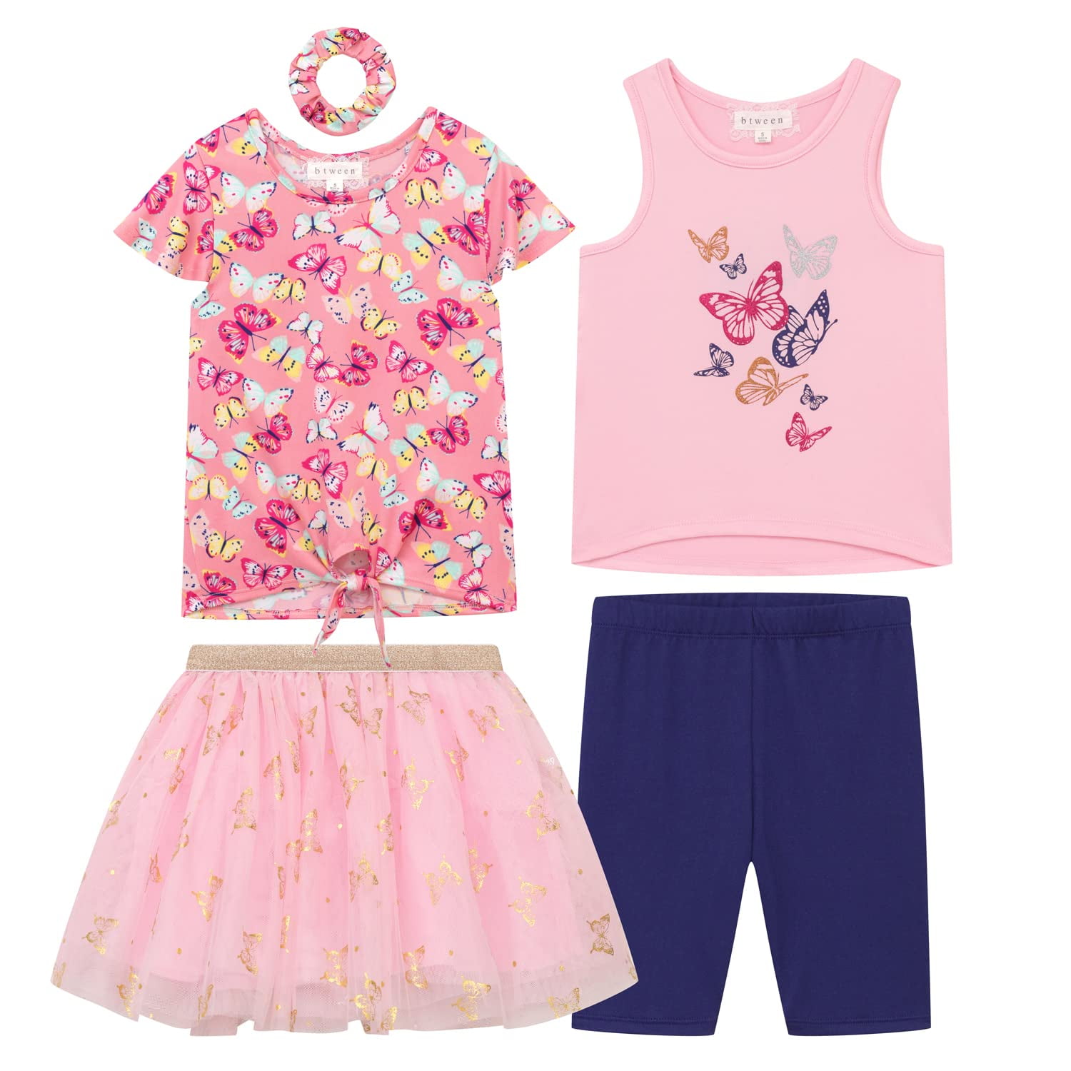 Summer Fusion by The Girl Store RTW Solids Lawn 2 Piece Suit Berry Blush - Casual Collection main image 0