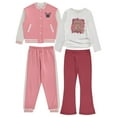 thumbnail image 1 of BTween Girls' 4-Pack Wardrobe Set with Jacket , Printed Pull-On Clothing Bundle - Sizes 10/12, 1 of 5