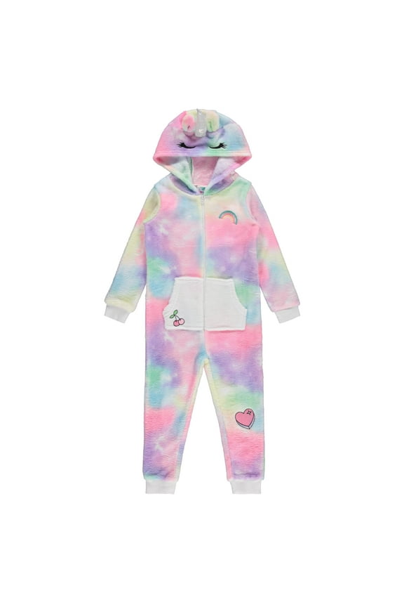 Hooded Onesie PJs for Girls, UNICO,10