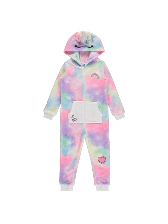 Hooded Onesie PJs for Girls, UNICO,7