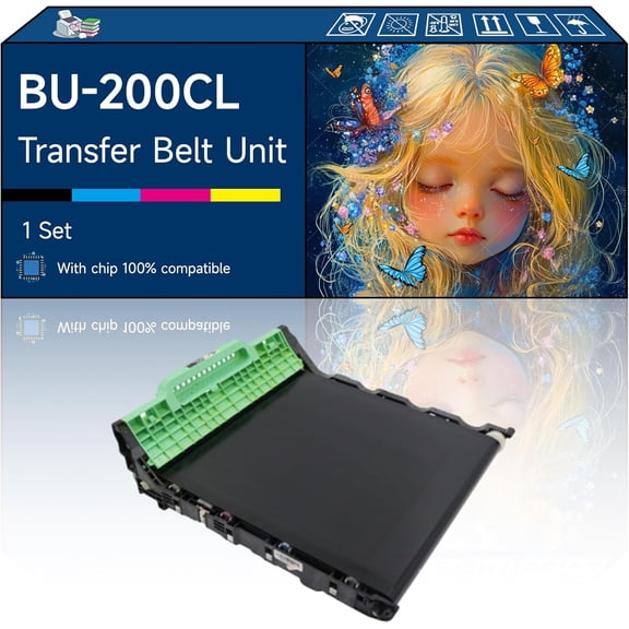 BU-200CL Transfer Belt Unit Compatible with Brother MFC-9010CN MFC-9120CN MFC-9125CN MFC-9320CW Printers (1 Set)