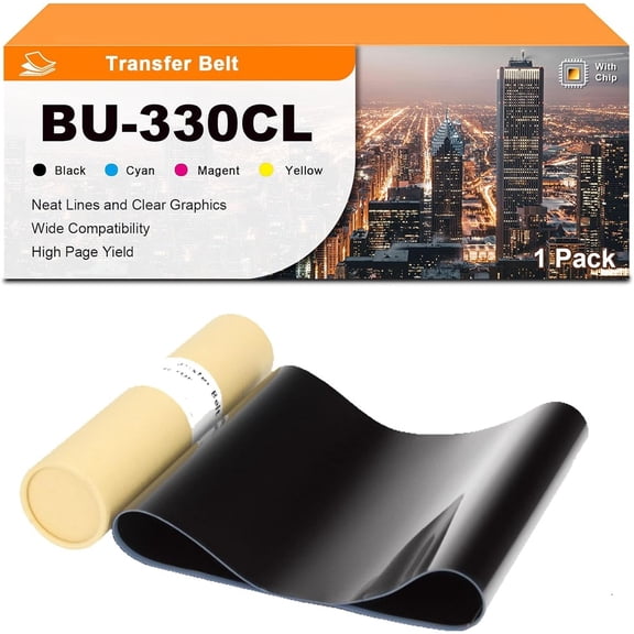 BU-330CL BU330CL Replacement Clear Transfer Belt Compatible for Brother HL-L9310CDW HL-L8260CDW MFC-L8900CDW MFC-L9570CDW MFC-L8610CDW L-8360CDW HL-L8360CDWT Printers