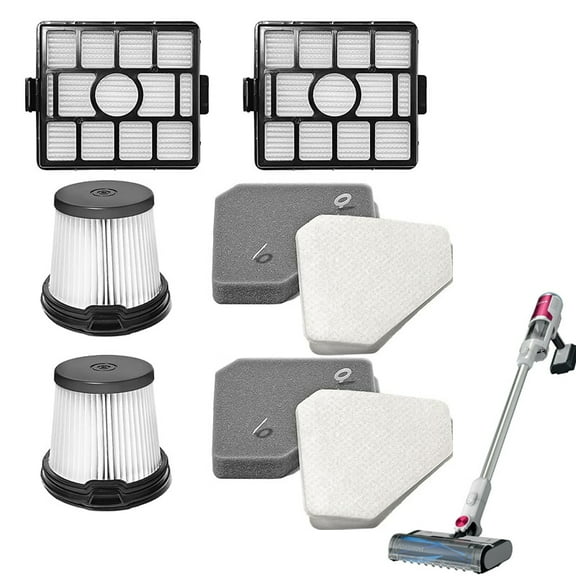 BU3120 BU3523 HEPA Filter Replacement Compatible with Shark BU3120 Clean Lightweight Cordless Stick Cleaner, Shark BU3523 Clean and Empty Cordless Stick Vacuum, Shark Auto Empty System (2 Pack)