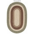 thumbnail image 1 of BU65R072X108 Burmingham - Green Acre 6'x9' Rug, 100% Polypropylene - Oval., 1 of 2