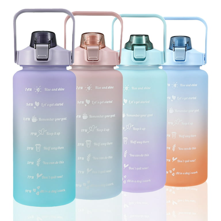 high quality motivational water bottles gallon