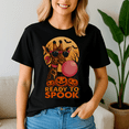 thumbnail image 1 of BUBBLEGUM GIRAFFE Shirt, Halloween Shirt, Spooky Season Tee, Happy Halloween, Ghost Pumpkin Tshirt, Funny Holiday Gift,Horror Witchy ,Trick Or Treat, 1 of 5