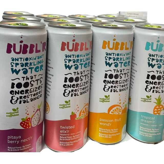 BUBBLR 12 Pack, Pitaya Berry Nectr, Twisted Elix