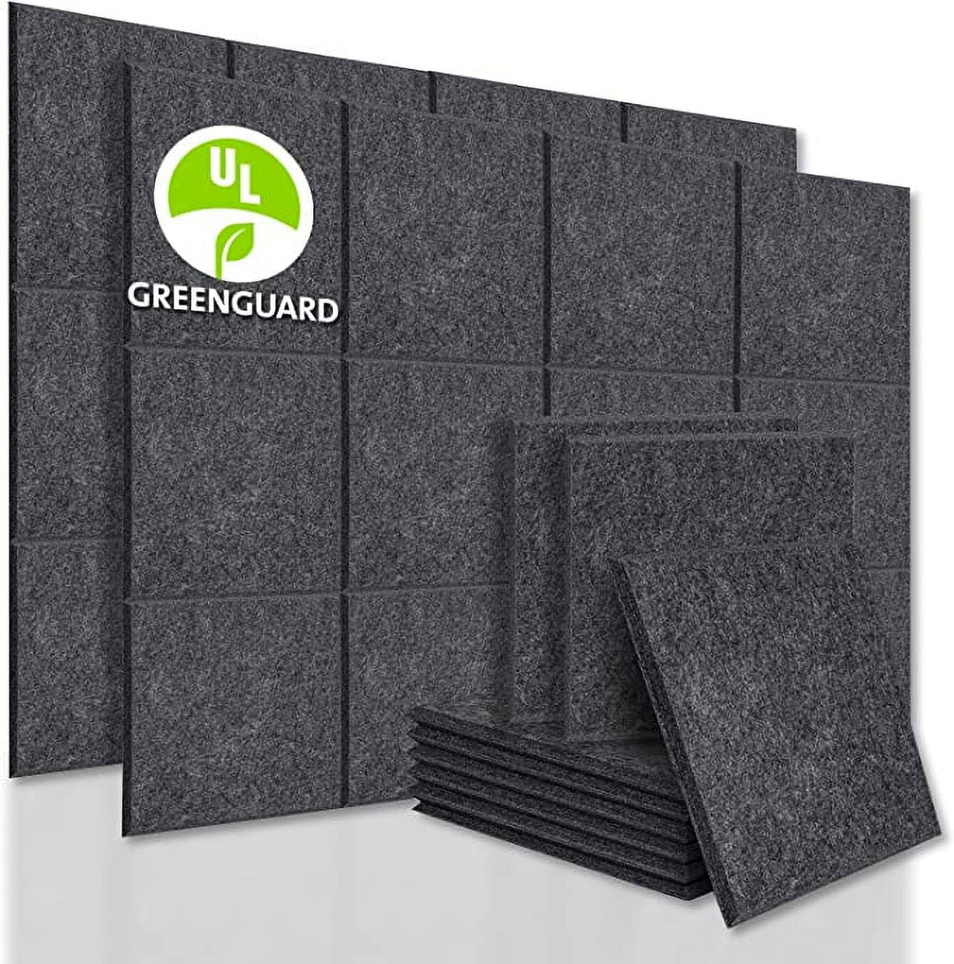 Green Acoustic Foam Sound Absorption Panels - Soundproof Store –  SoundproofStore