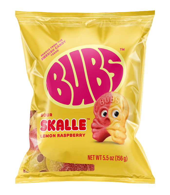 BUBS Lemon Raspberry Skalle
