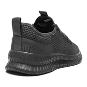 BUBUDENG Men Athletic Mesh Shoes Non Slip Blade Running Gym Sneakers Lightweight Walking Sports Cool Shoes