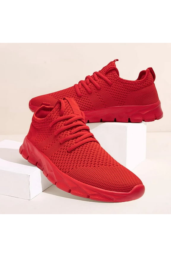 Men's Sports Shoes Lightweight Mesh Breathable Running Shoes