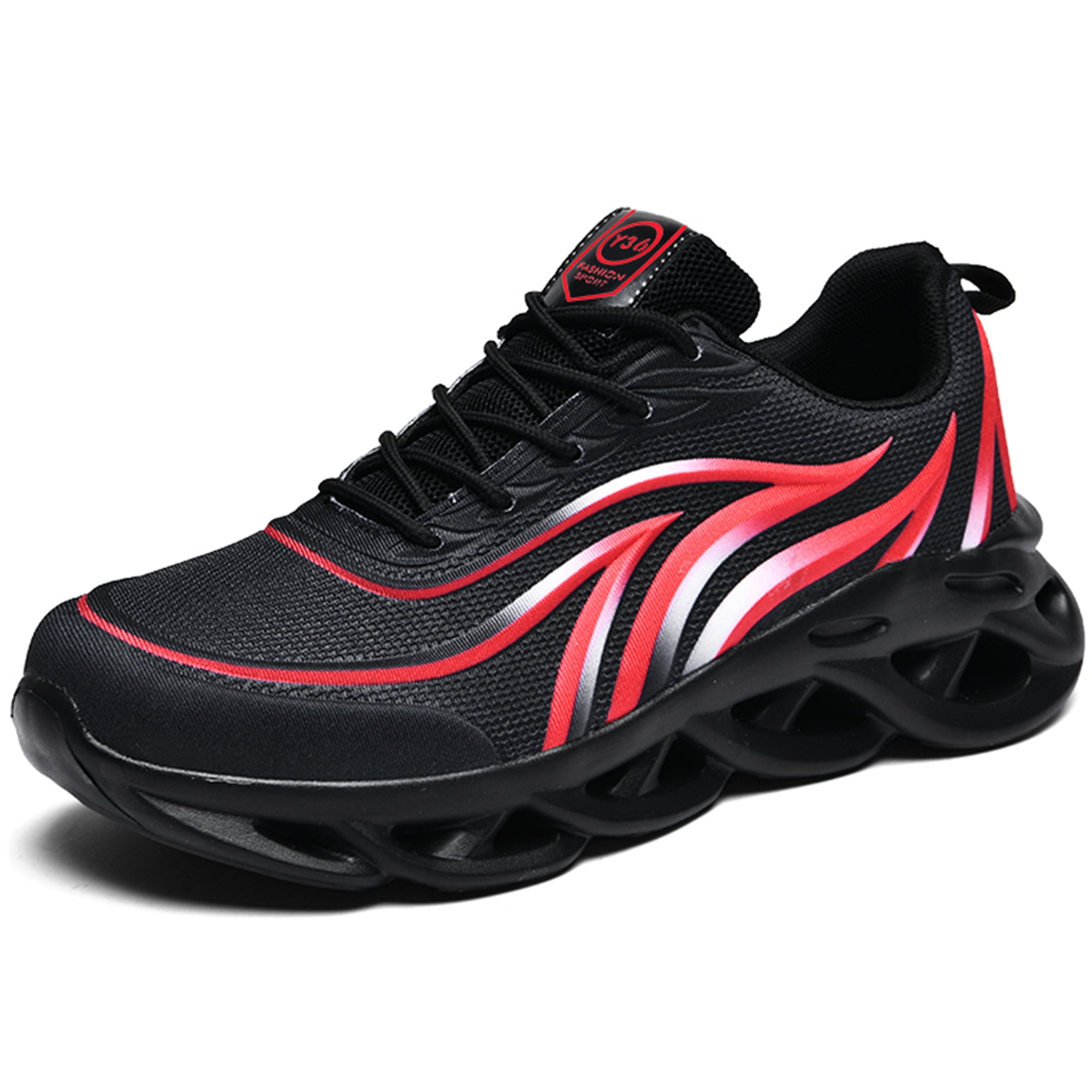 Mens Trail Running Sneakers Fashion Walking Work Shoes Comfort Athletic Sport Jogging Youth Trainers Lightweight