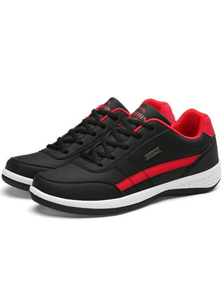 Gvdentm Mens Sneakers For Wide Feet Men's Lace-up Breathable