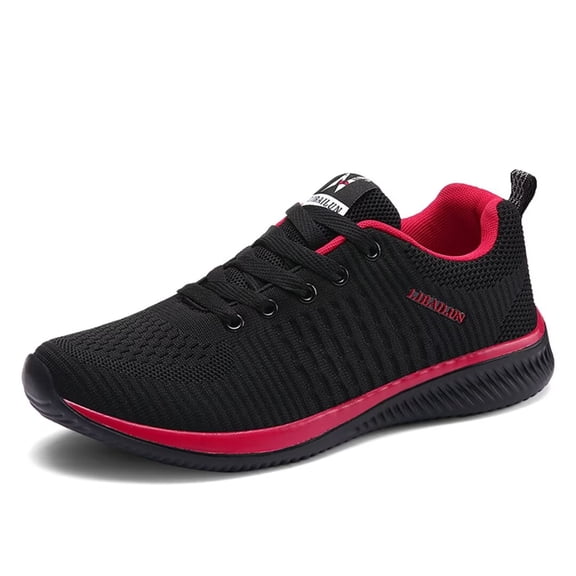 BUBUDENG Sport Shoes for Men Athletic Training Shoes Breathable Running Sneakers Lightweight Low Top Workout Shoes