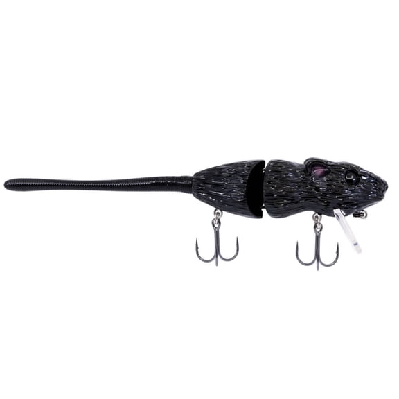 BUCCA BRAND BUCCA BABY BULL RAT 3.5" / 3/4 OZ / COAL (1 PACK)