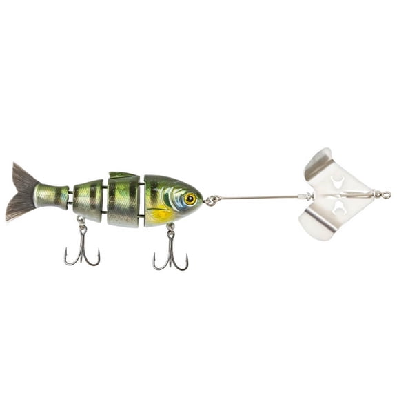 BUCCA BRAND BUZZING BABY BULL SHAD 3.75" / 1/2 OZ / BLUEGILL (1 PACK)