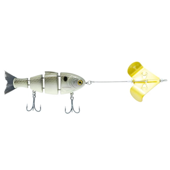 BUCCA BRAND BUZZING BABY BULL SHAD 3.75" / 1/2 OZ / GIZZARD GOLD (1 PACK)
