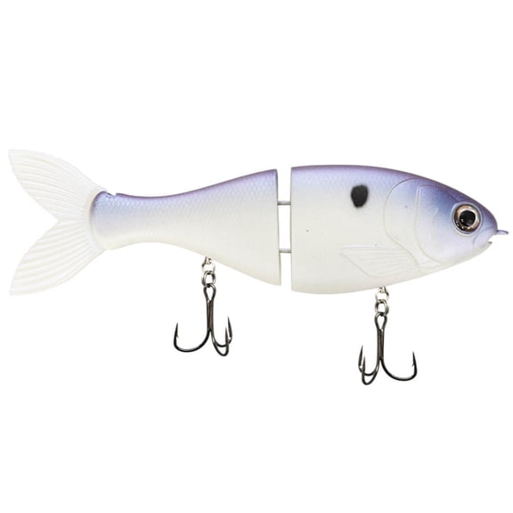 BUCCA BRAND TRICK SHAD - 4" (1/2OZ) - GLIMMER BONE