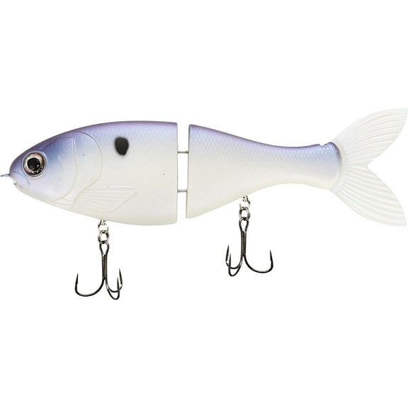 Bucca Brand Trick Shad Swimbait Glimmer Bone